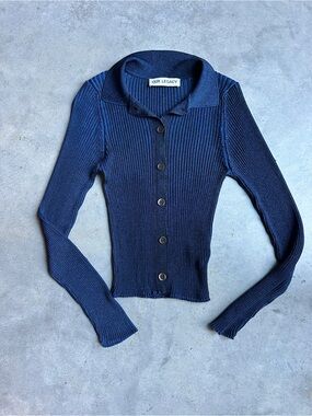 Our Legacy Mazzy Polo Knit Cardigan